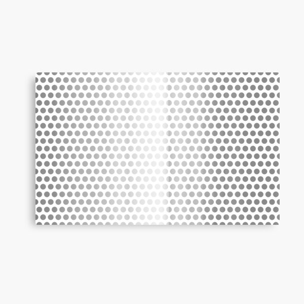 Aperçu de l'œuvre Patterns, Birds eyes, - brushed aluminium. créée et vendue par timothybeighton.