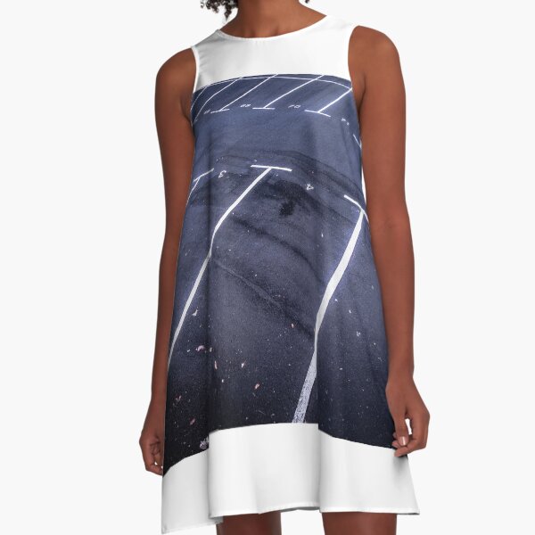 Empty Parking Lot A-Line Dress