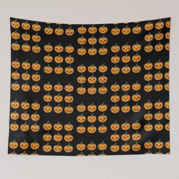 Item preview, Halloween creepy spooky spook horror ghost gift frighten pumpkin designed and sold by art-i-fex.