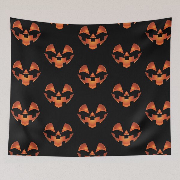 Item preview, Halloween creepy spooky spook horror ghost gift frighten pumpkin designed and sold by art-i-fex.