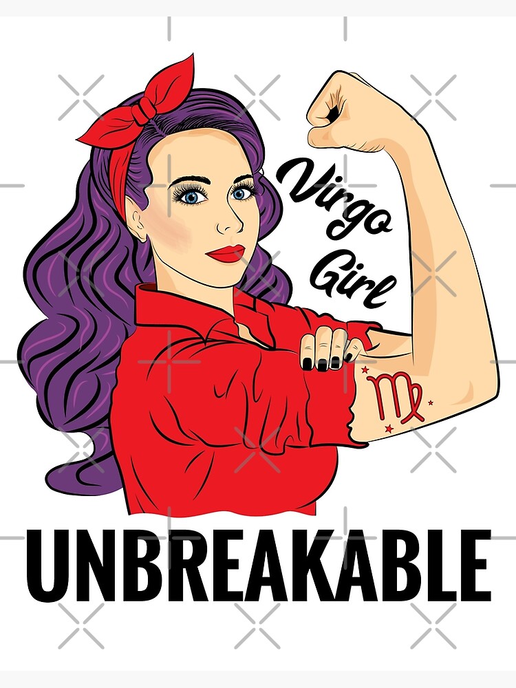Virgo Girl - Unbreakable T-Shirt Virgo Girl - Unbreakable T-Shirt