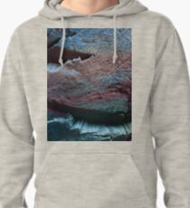 Natural Ocean Rock Texture Pullover Hoodie