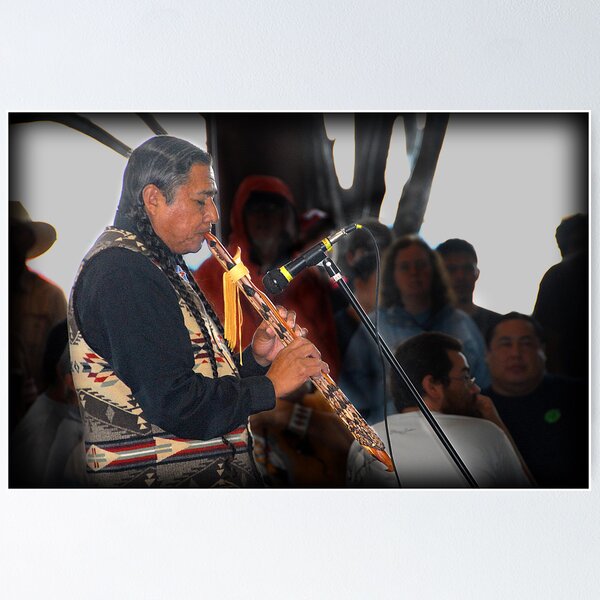 Artikel-Vorschau von Flute Player (Pow Wow Series), designt und verkauft von Dyle Cronenweth-Warren.