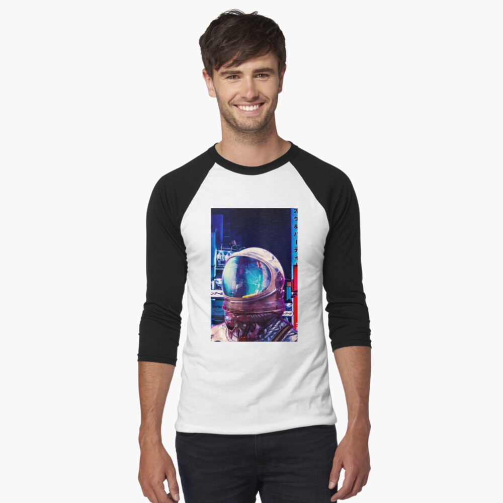 Item preview, Baseball ¾ Sleeve T-Shirt designed and sold by seamless.