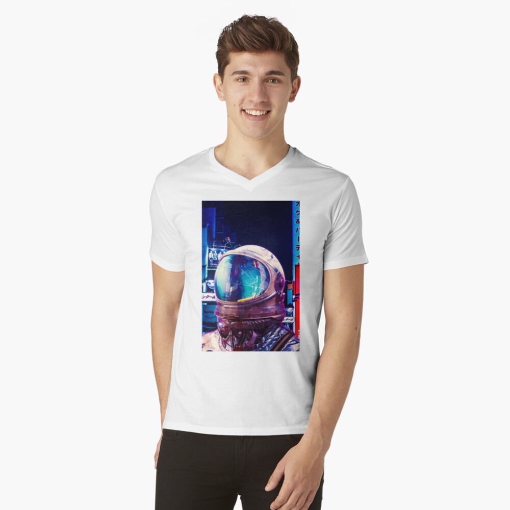 Item preview, V-Neck T-Shirt designed and sold by seamless.