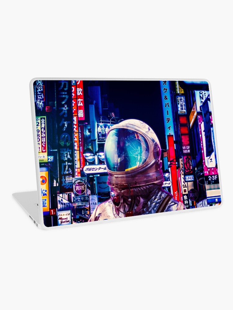 Thumbnail 1 of 2, Laptop Skin, The Other Night designed and sold by seamless.