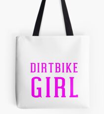 Dirtbike Girl For Motocross Dirt Bike Women Riders Tote Bag