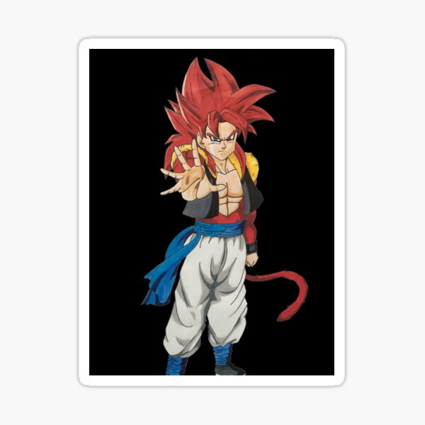 Gogeta ssj4 Poster by Abyllion-art