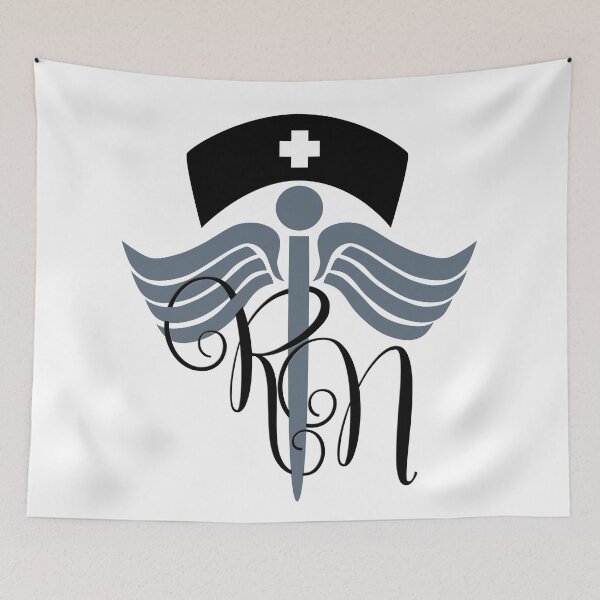 Item preview, RN Registered Nurse Caduceus designed and sold by umeimages.