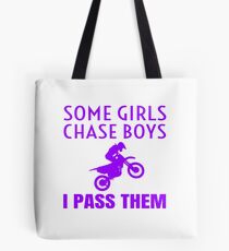Funny Dirt Bike Motocross Dirtbike For Women Girls Tote Bag