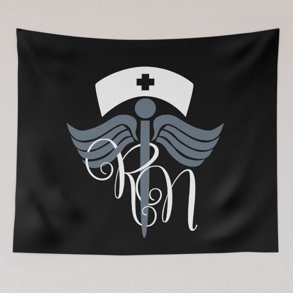 Item preview, RN Registered Nurse Caduceus designed and sold by umeimages.
