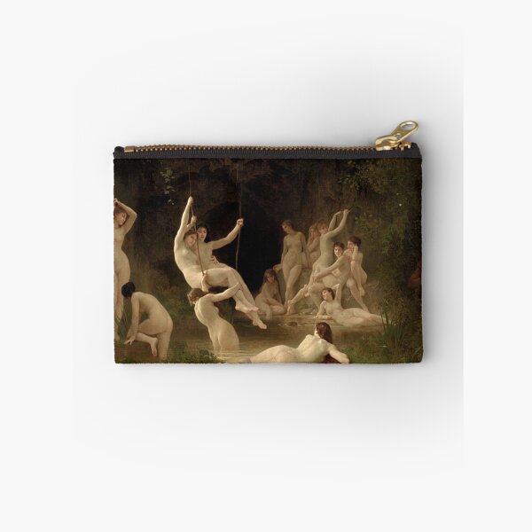 Item preview, The Nymphaeum - William Adolphe Bouguereau designed and sold by forgottenbeauty.