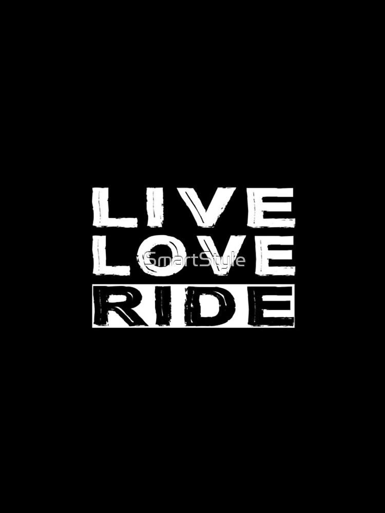 Thumbnail 4 of 4, iPhone Case, Live, Love, Ride designed and sold by SmartStyle.