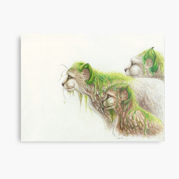 Of Vines & Fur Metal Print