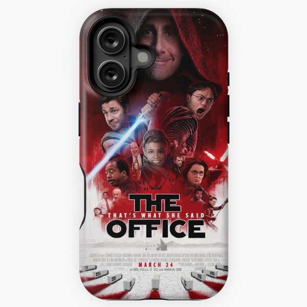 Vista previa del artículo con la obra «La oficina "Eso es lo que ella dijo" Star Wars Movie Poster», diseñado y vendido por jason tully.