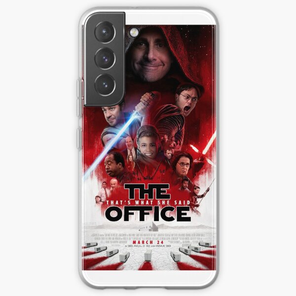 Le bureau "C'est ce qu'elle a dit" Affiche du film Star Wars Coque souple Samsung Galaxy