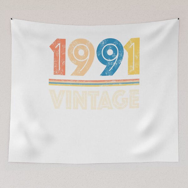 Item preview, Vintage RETRO 1991 birthday designed and sold by Mmastert.