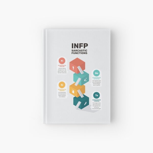 INFP Sarcastic Functions Hardcover Journal