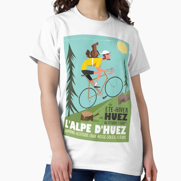 Item preview, Cyclist and Marmotte poster designed and sold by GAGodel.