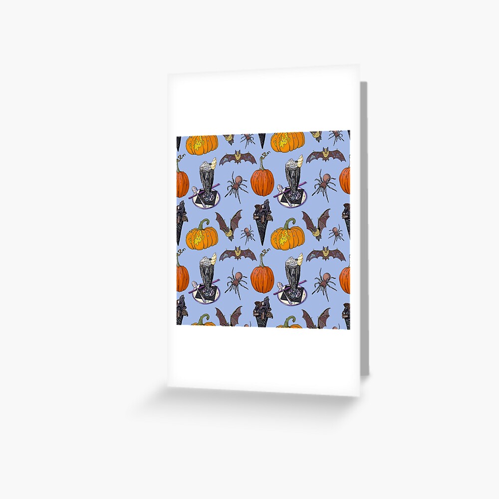 Trick or treat. Greeting Card