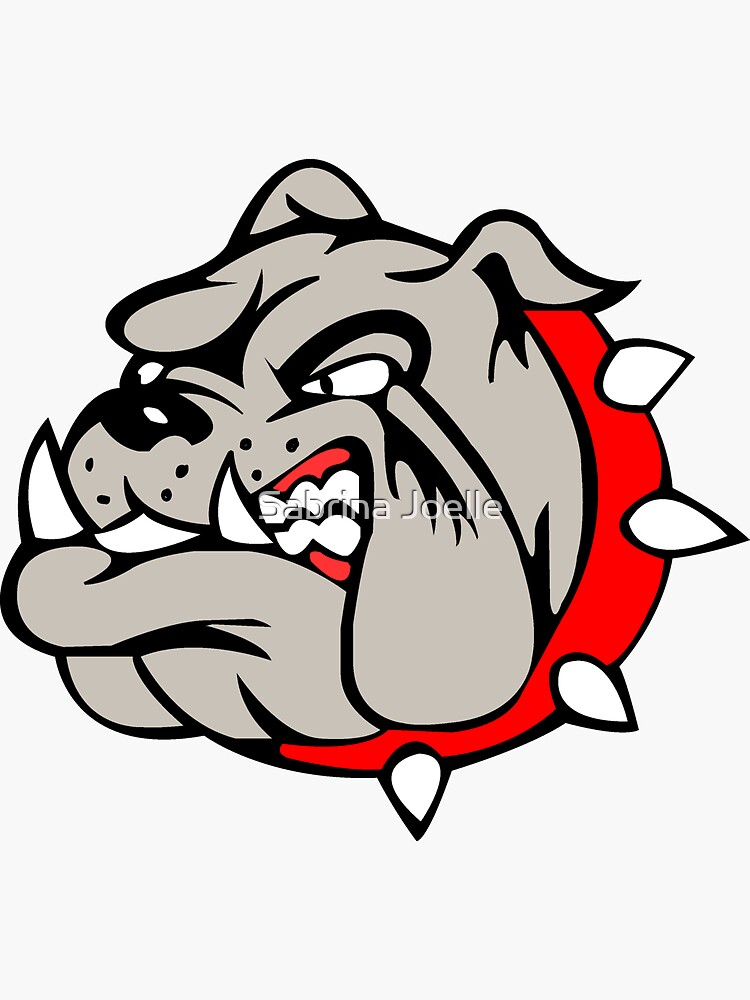 &ldquo;bulldog&rdquo; Sticker for Sale by Sabrinajoelle | Redbubble