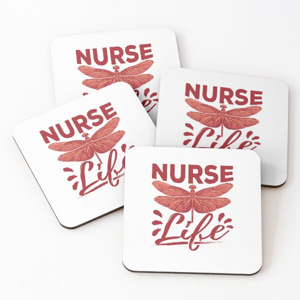 Item preview, Nurse Life Dragonfly Theme designed and sold by jaygo.