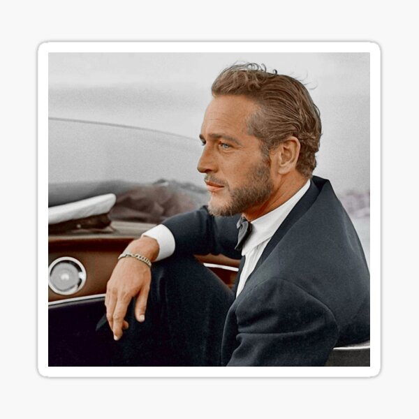 Item preview, Hand colored picture of Paul Newman. designed and sold by BritishYank.