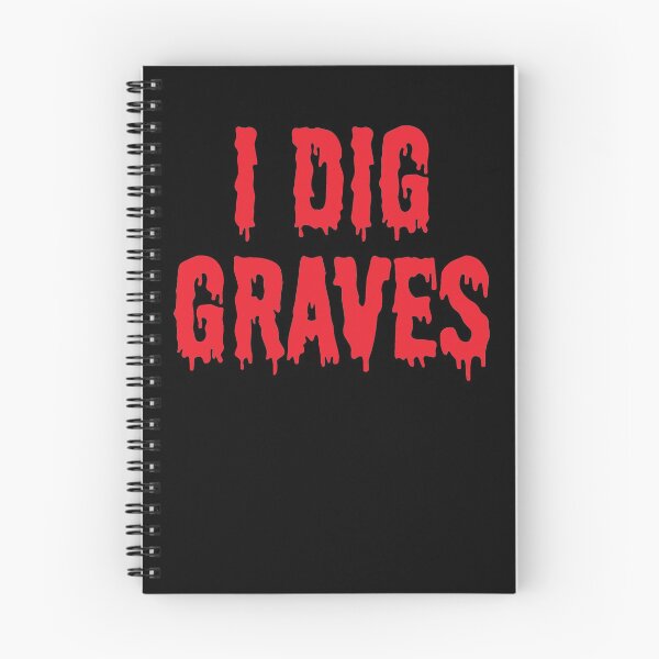 Item preview, Red Bloody I Dig Graves designed and sold by blueveins.