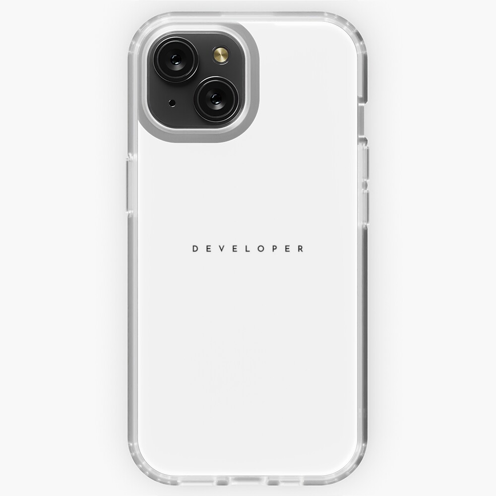 Item preview, iPhone Soft Case designed and sold by developer-gifts.