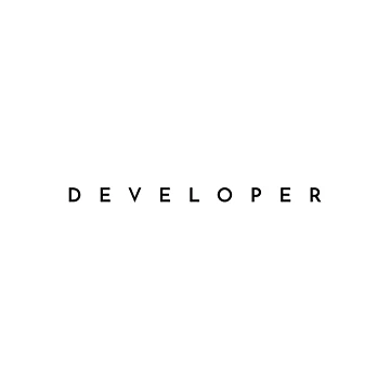 Artwork thumbnail, Developer (minimal) (Inverted) by developer-gifts