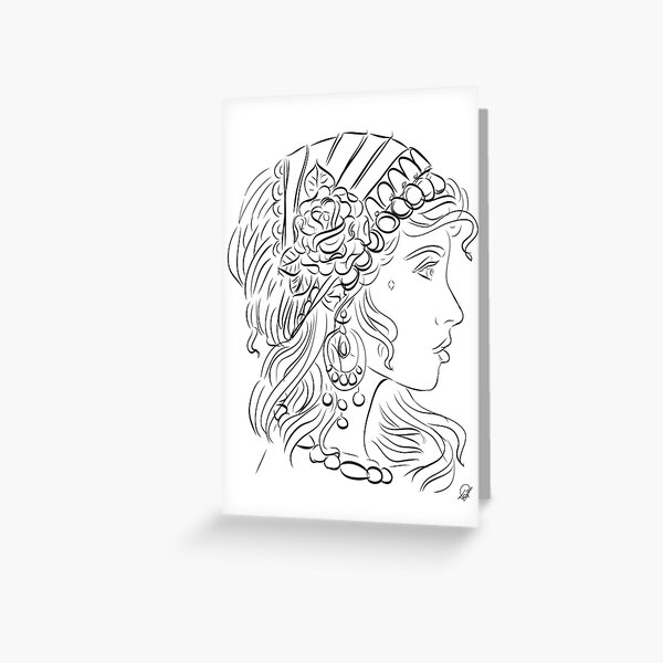 Gypsy Greeting Card