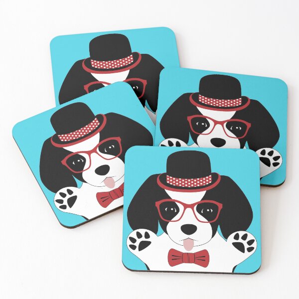 Item preview, Hipster Puppy designed and sold by Elsy's Art.