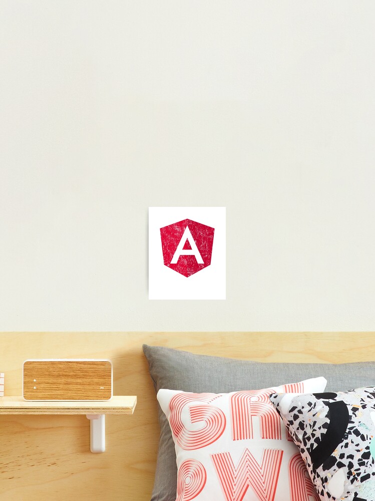 Thumbnail 2 of 3, Photographic Print, Vintage Angular JS JavaScript Developer designed and sold by vladocar.