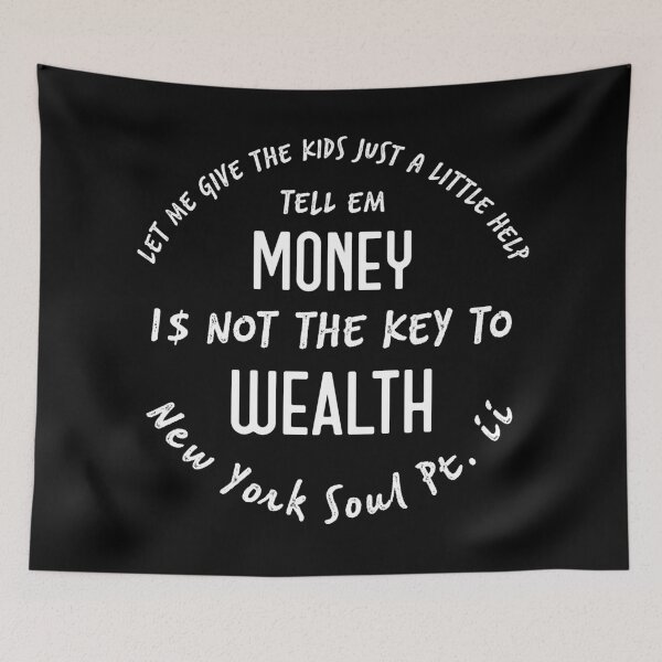 Item preview, Money is not the Key to Wealth designed and sold by usernate.
