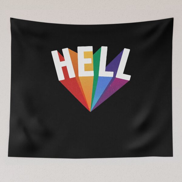 Item preview, Hell LGBT+ designed and sold by biumedz.
