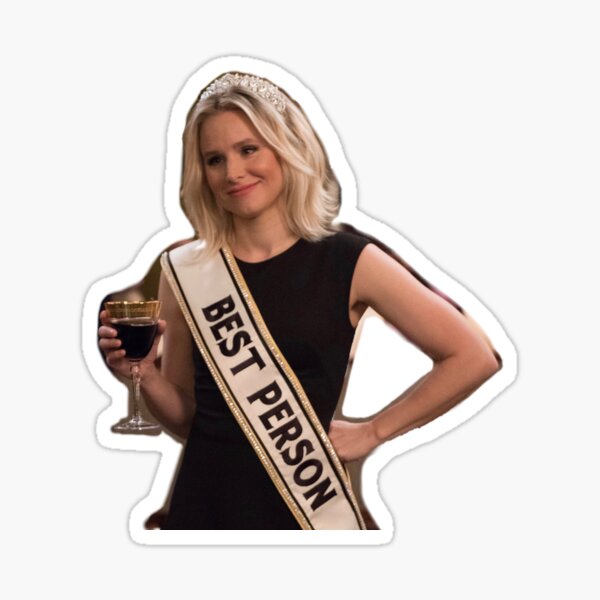 The Good Place Best Person Sticker