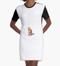 Calvin and Hobbes BFFs Graphic T-Shirt Dress