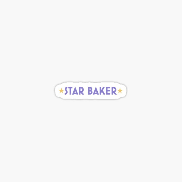 Star Baker Sticker