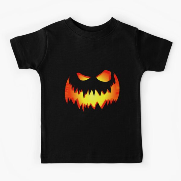 Scary Pumpkin Face Halloween T Shirt Shirt Jack O Lantern Costumes Art  Print for Sale by proeinstein