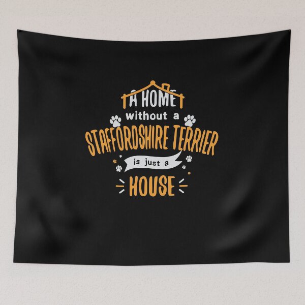 Artikelvorschau, Staffordshire Terrier Funny Dog Saying Humor Dogs Gift entworfen und verkauft von haselshirt.