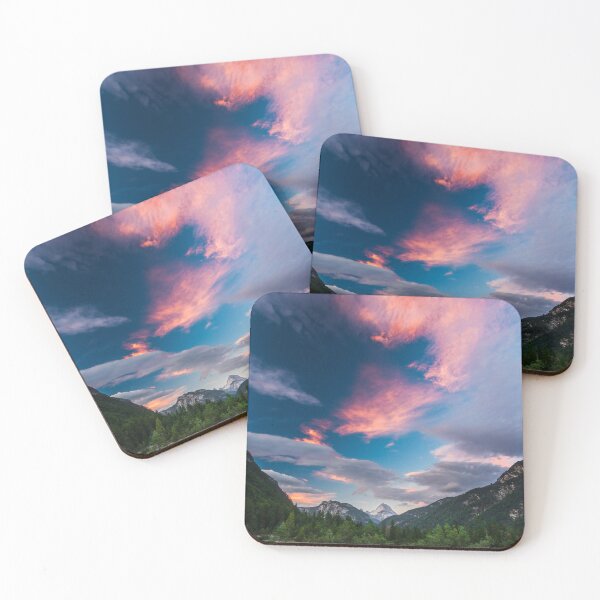 Item preview, Amazing sunset clouds over mountain Mangart designed and sold by Patrik Lovrin.