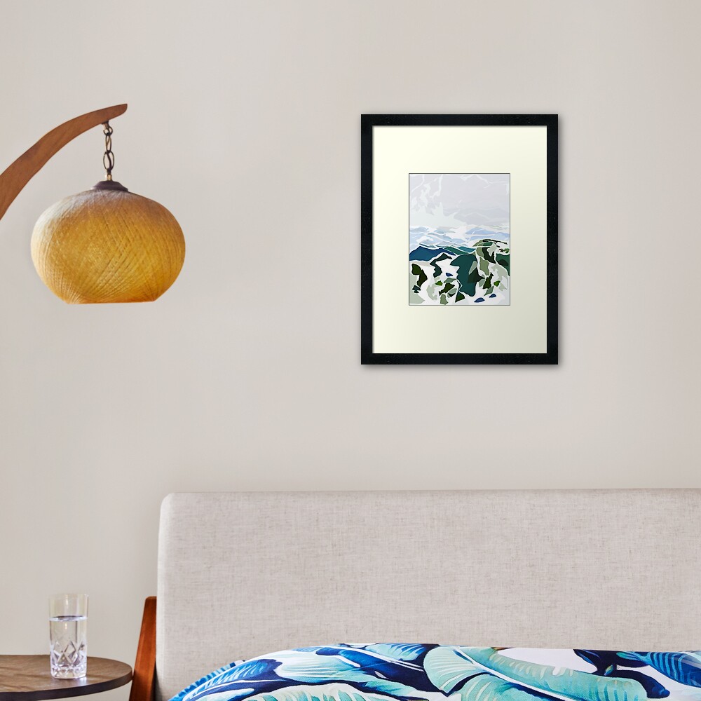 Item preview, Framed Art Print designed and sold by dansedelune.