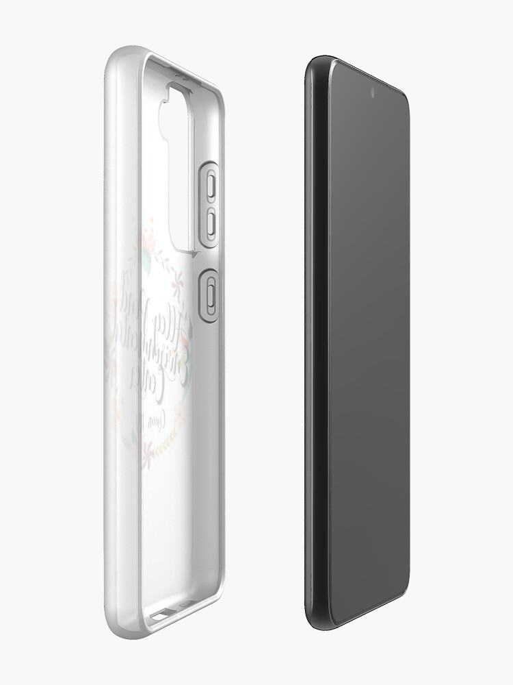 Alternate view of Floral APEC Samsung Galaxy Phone Case