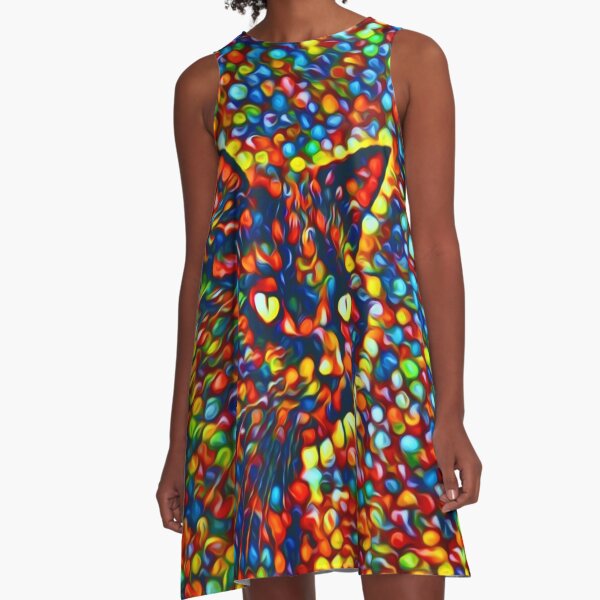 Cat A-Line Dress