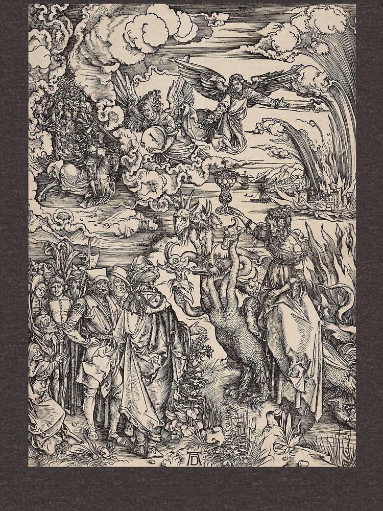 DURER. The Apocalypse. The Whore of Babylon, ALBRECHT DURER. by TOMSREDBUBBLE