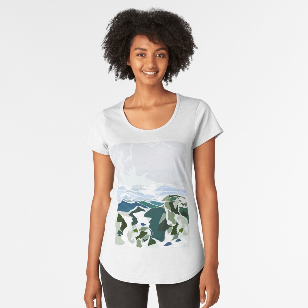 Item preview, Premium Scoop T-Shirt designed and sold by dansedelune.