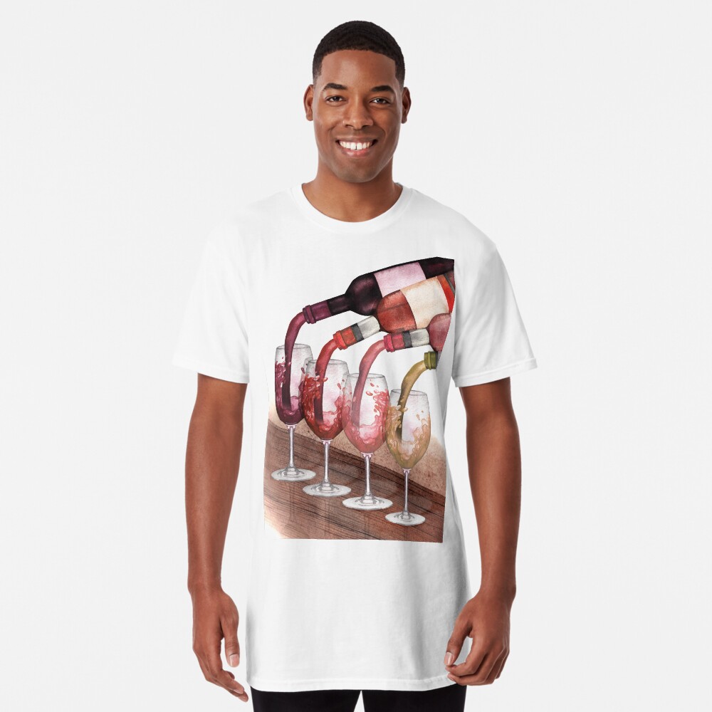 Item preview, Long T-Shirt designed and sold by Glazkova.