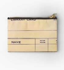 Lonely Library Card Studio Pouch
