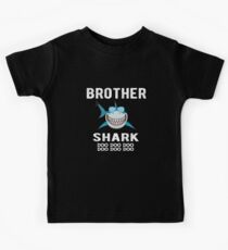 Camiseta para niños Hermano Tiburón Family Shark Matching Gift