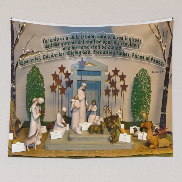 Item preview, Navitiy Scene Card - Isaiah 9:6 designed and sold by Frankie Cat Photography.